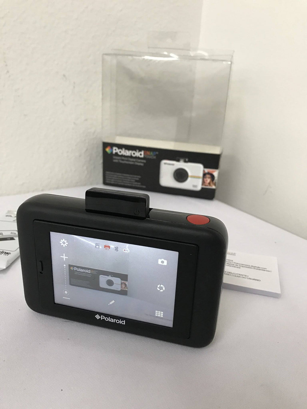 Black Instant Print Digital Camera with LCD Display A931