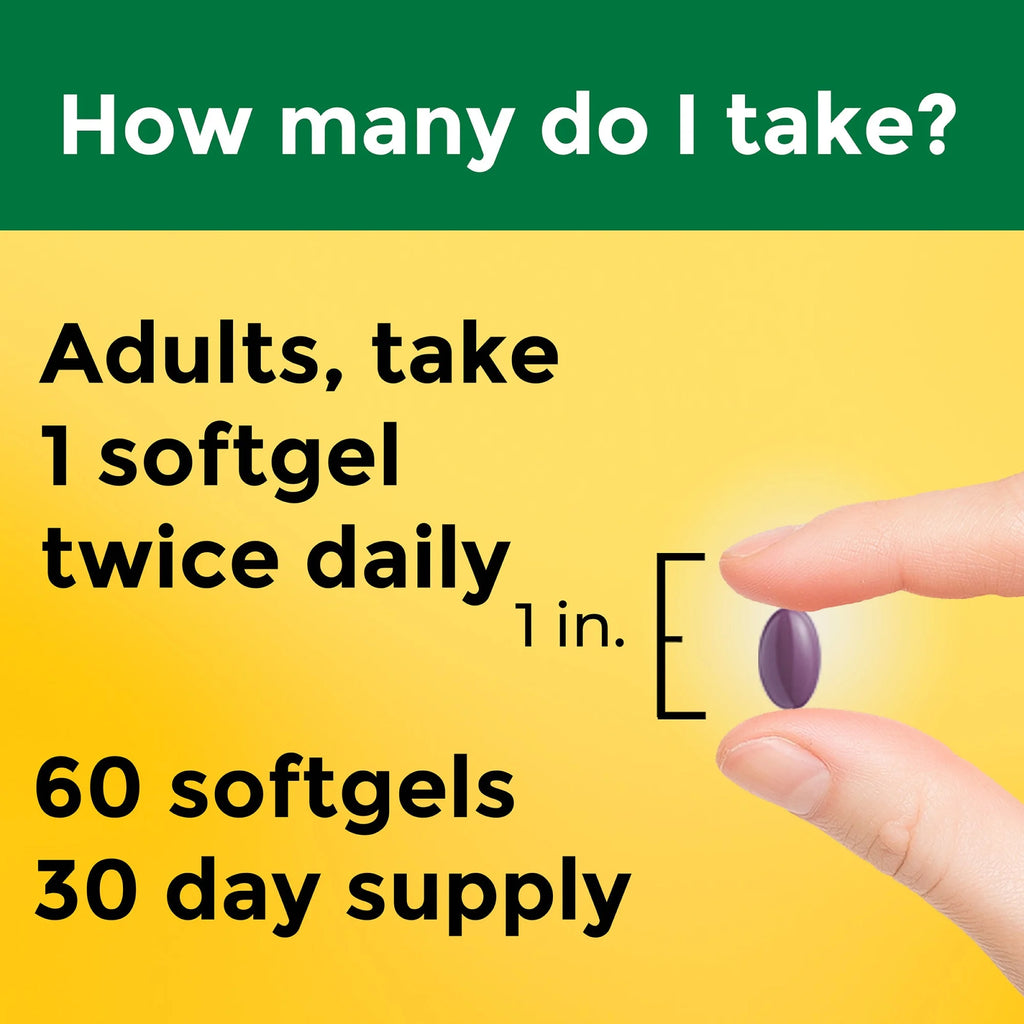 60 Count Eye Vitamins Softgels Y38372