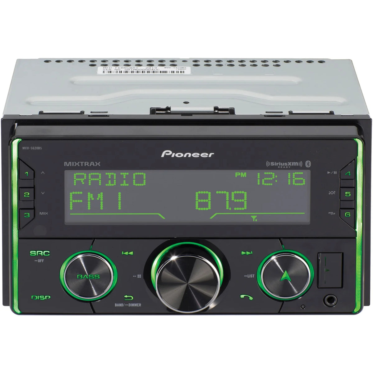 Double-DIN Digital Media Receiver with Bluetooth F42472