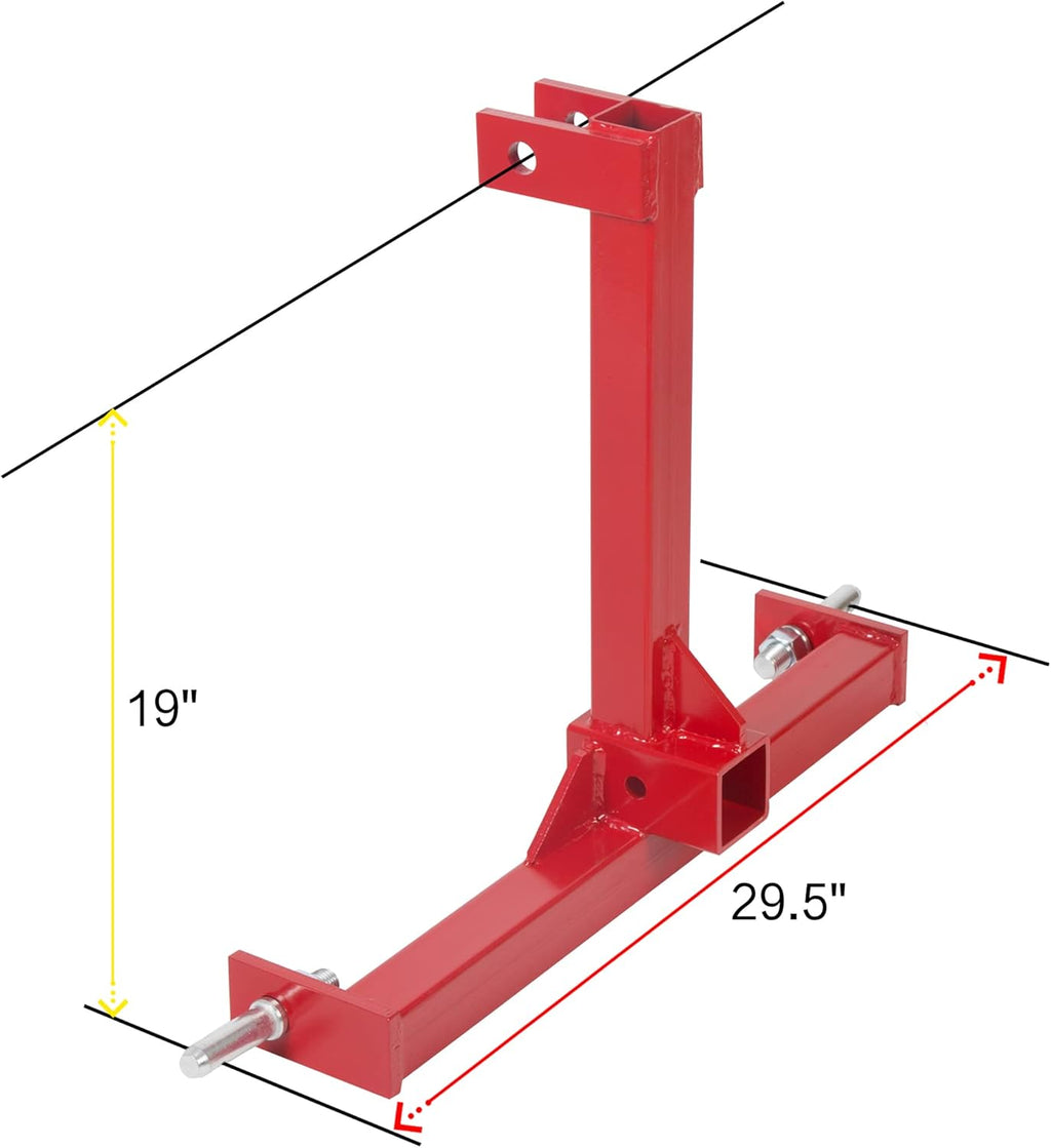 3 Point 2 inch Trailer Hitch Receiver Drawbar D515646