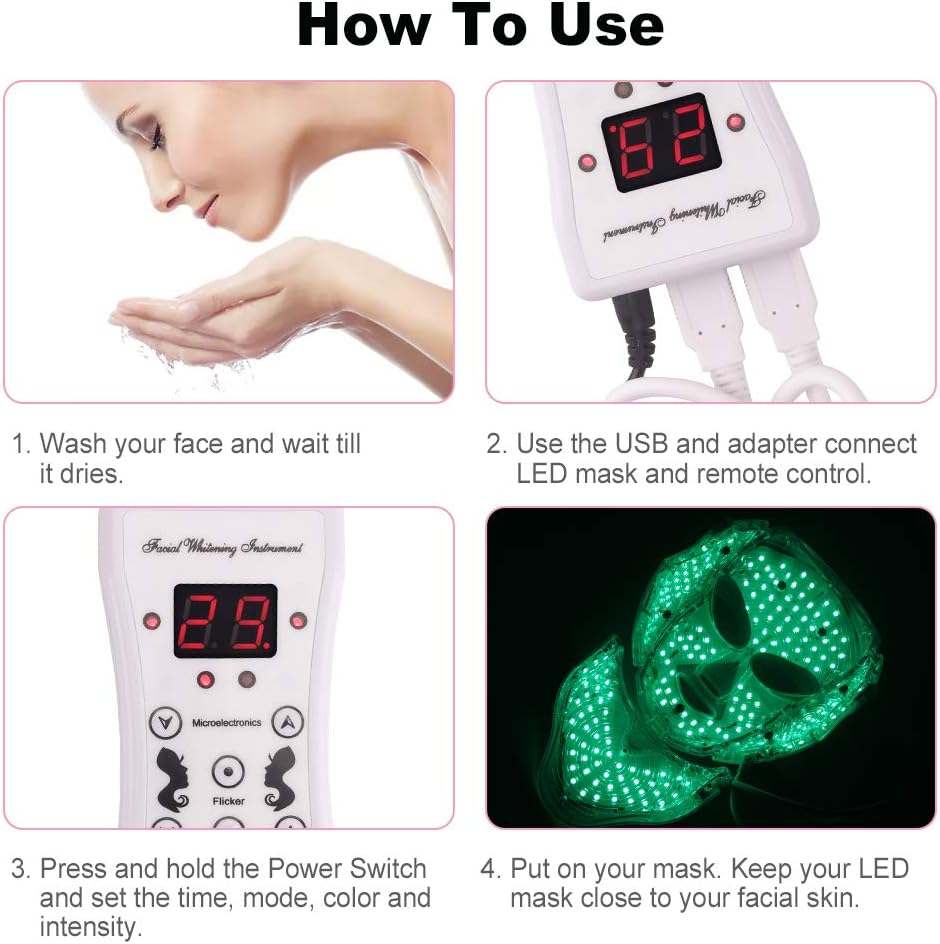 7 Colors Face and Neck with Micro-Current Function G50295