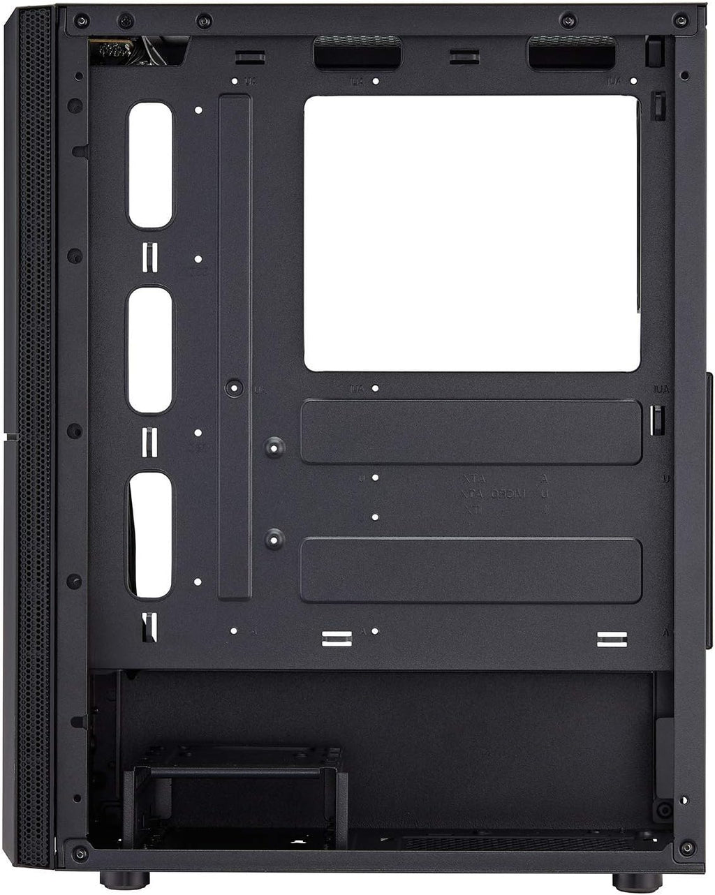 ATX Mid Tower PC Gaming Case with Tempered Glass Side Panel K809433