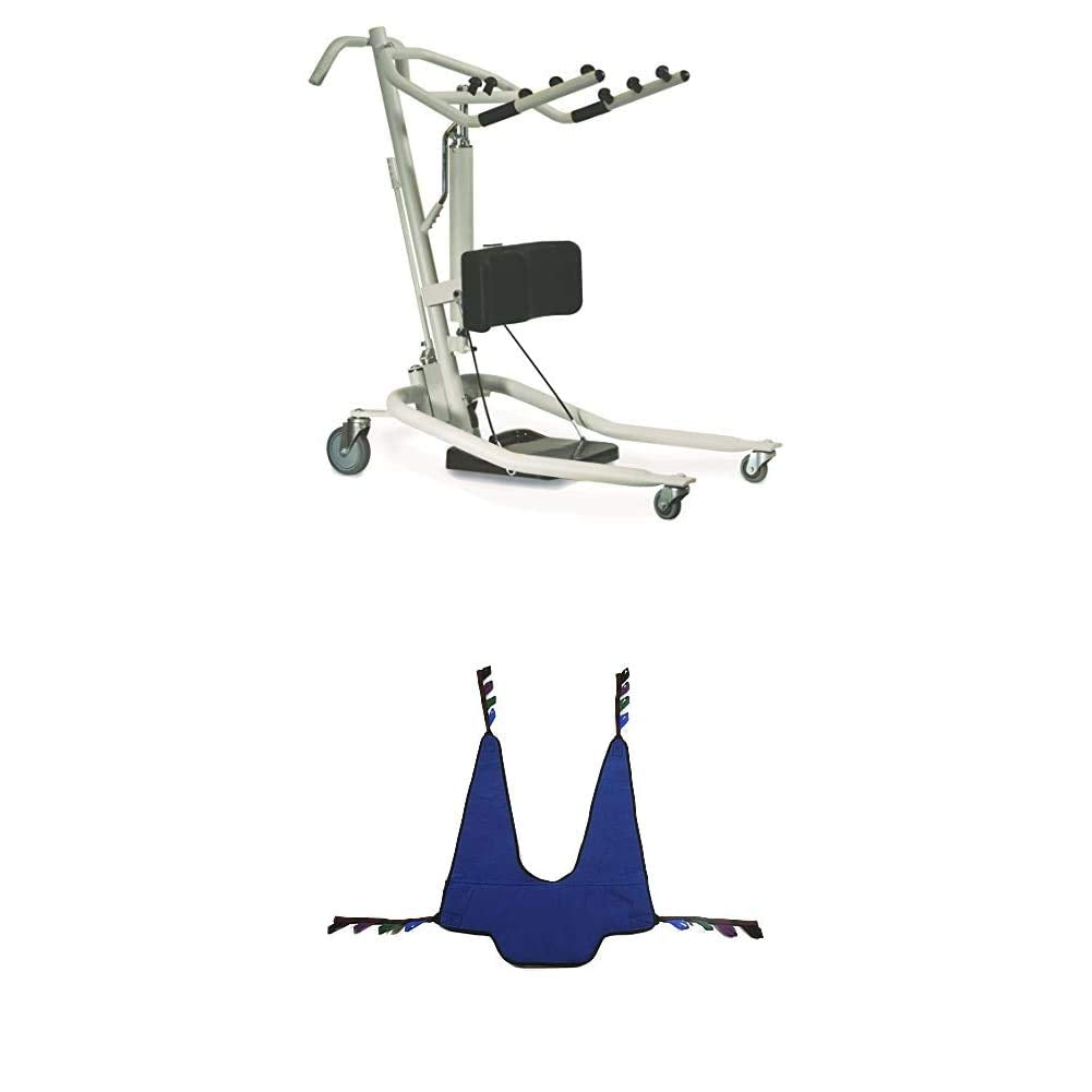 Hydraulic Stand-Up Patient Lift with Standing Sling O624831