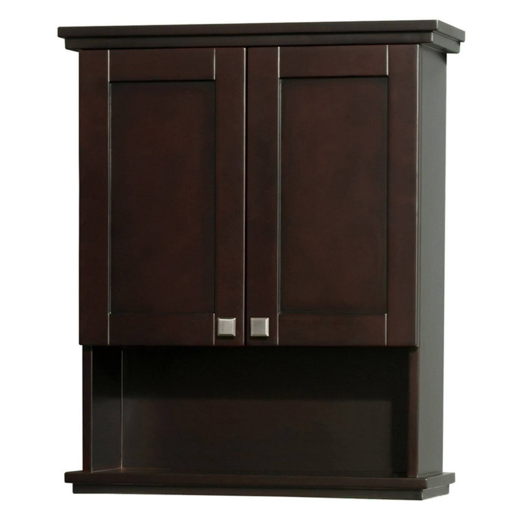 25 in. Wall Cabinet in Espresso V5530