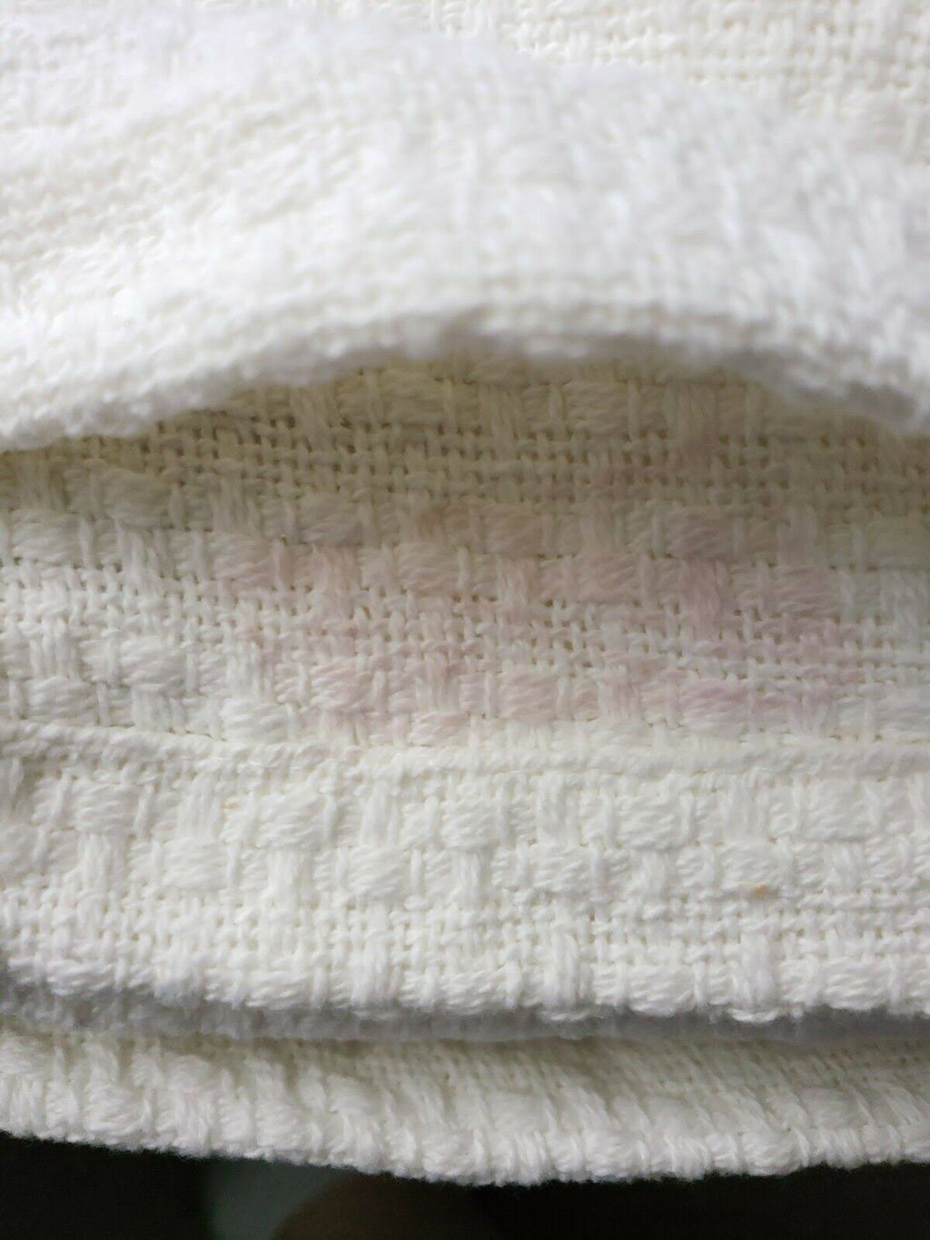 100% Cotton Full/Queen Blanket - White O54231