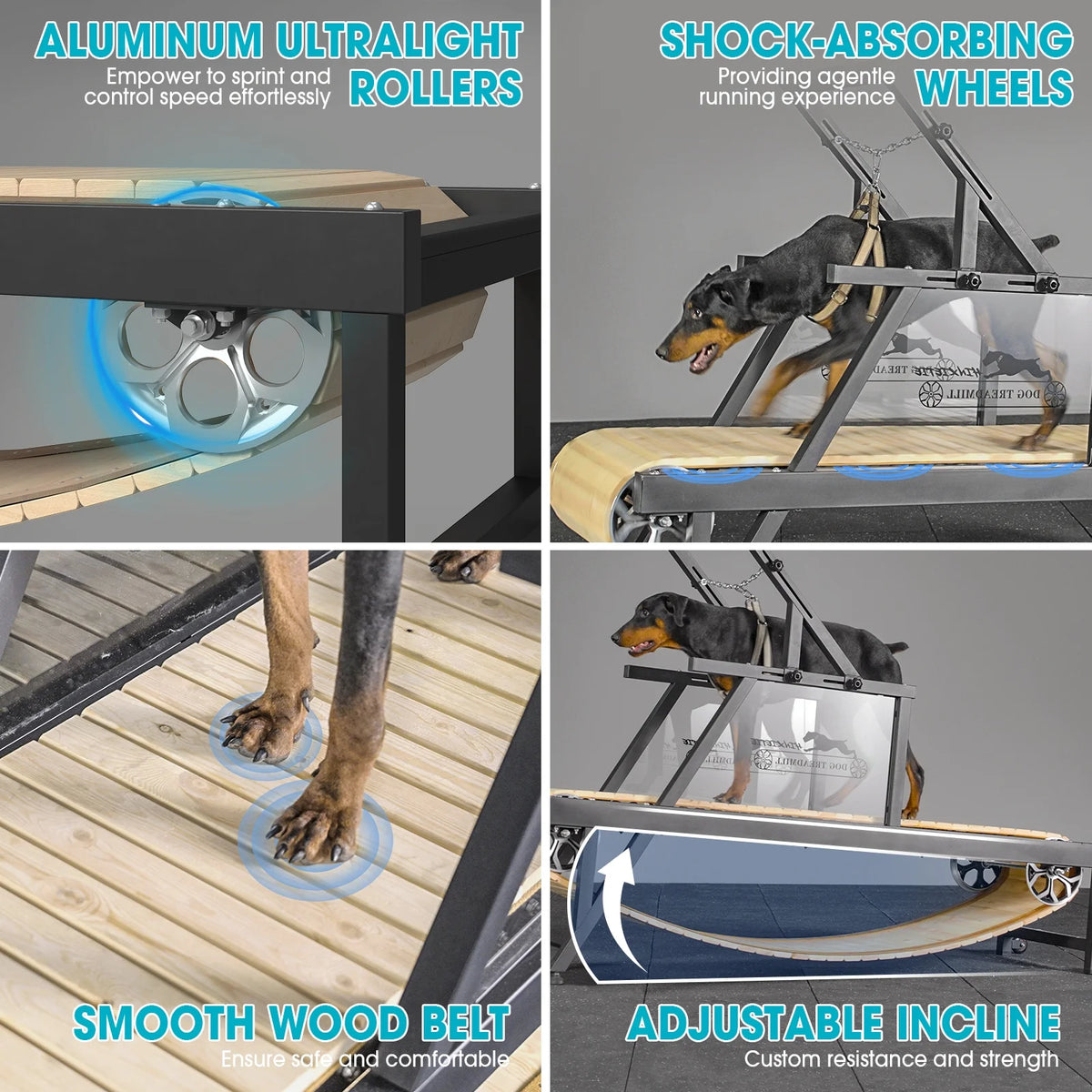 Dog Treadmill for Dogs up to 250 lb X728