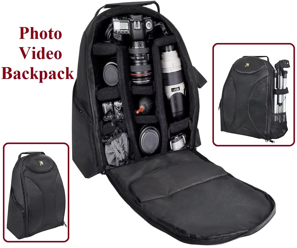 Large Backpack Camera Case Bag H92375