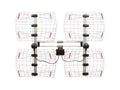 Bowtie UHF Antenna M9528