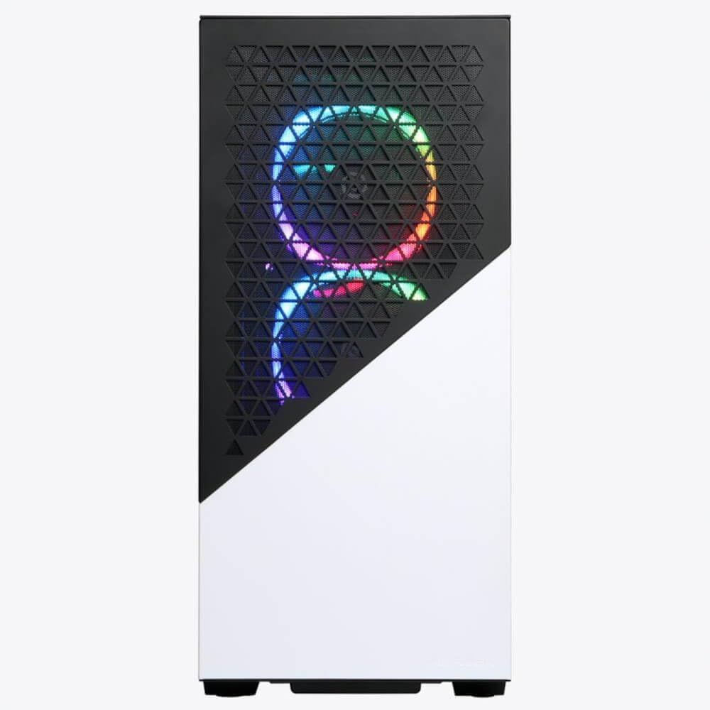 White AMD Ryzen 7 7700 32GB RAM 2TB SSD NVIDIA GeForce RTX 4060 Ti 16GB Windows 11 Home Gaming Desktop Computer H841815
