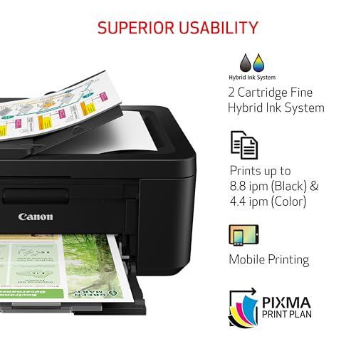 White All-in-One Wireless Printer with Auto Document Feeder U2791