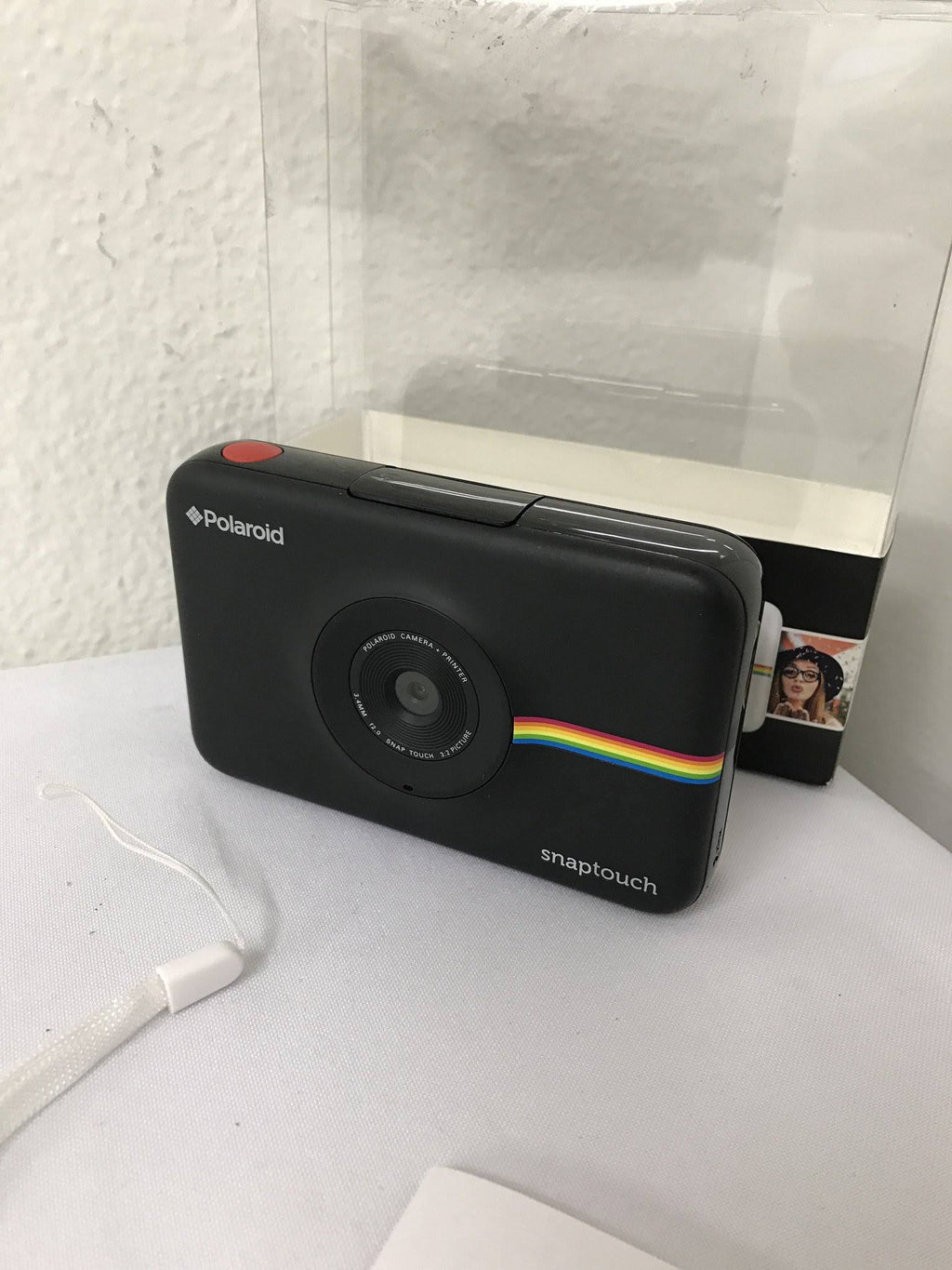 Black Instant Print Digital Camera with LCD Display A931