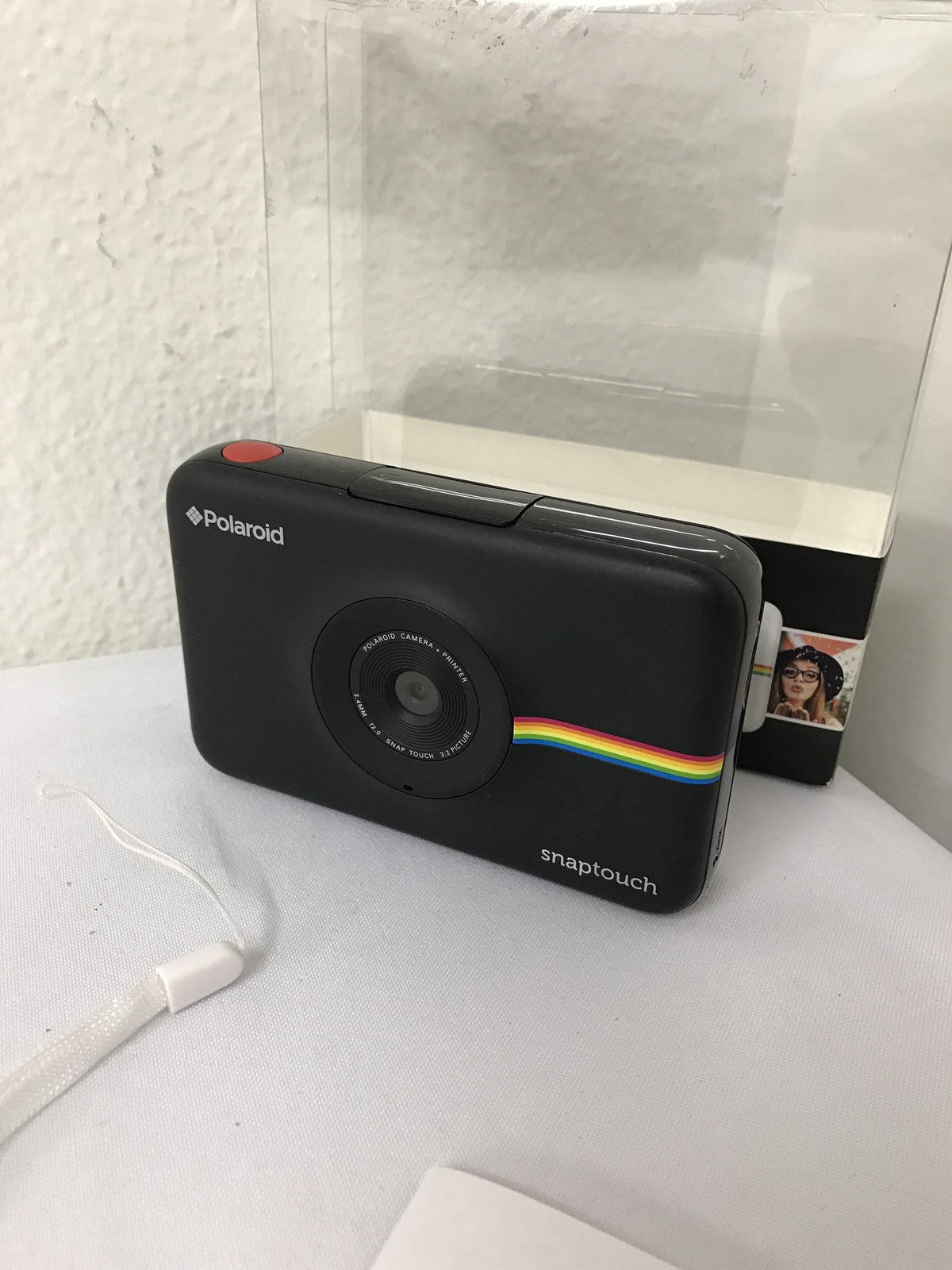 Black Instant Print Digital Camera with LCD Display A931