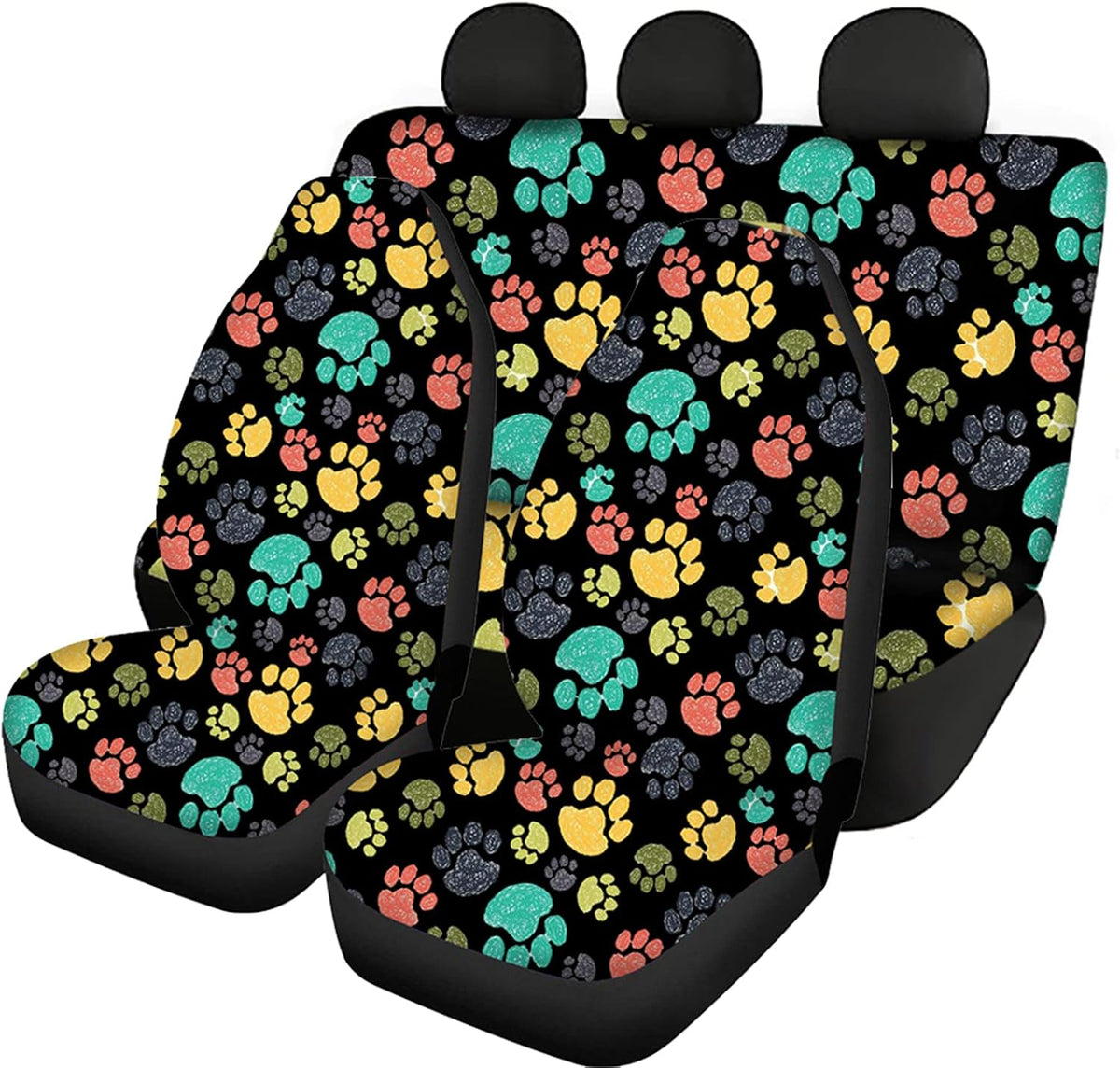 Universal Front Rear Bench Bucket Seat Cover W440