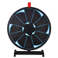 18x22 Tabletop Editable Prize Wheel 12 Slot Spinning Game with Dry Erase L3745