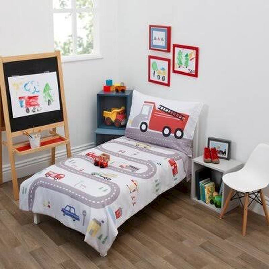 4 Piece Toddler Bedding Set E53759