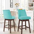 Tiffany Swivel Upholstered Bar Stools Set of 2 N229627