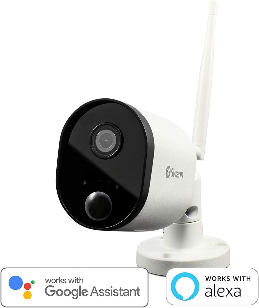 White 1080p WiFi Outdoor Security Camera with Night Vision T630