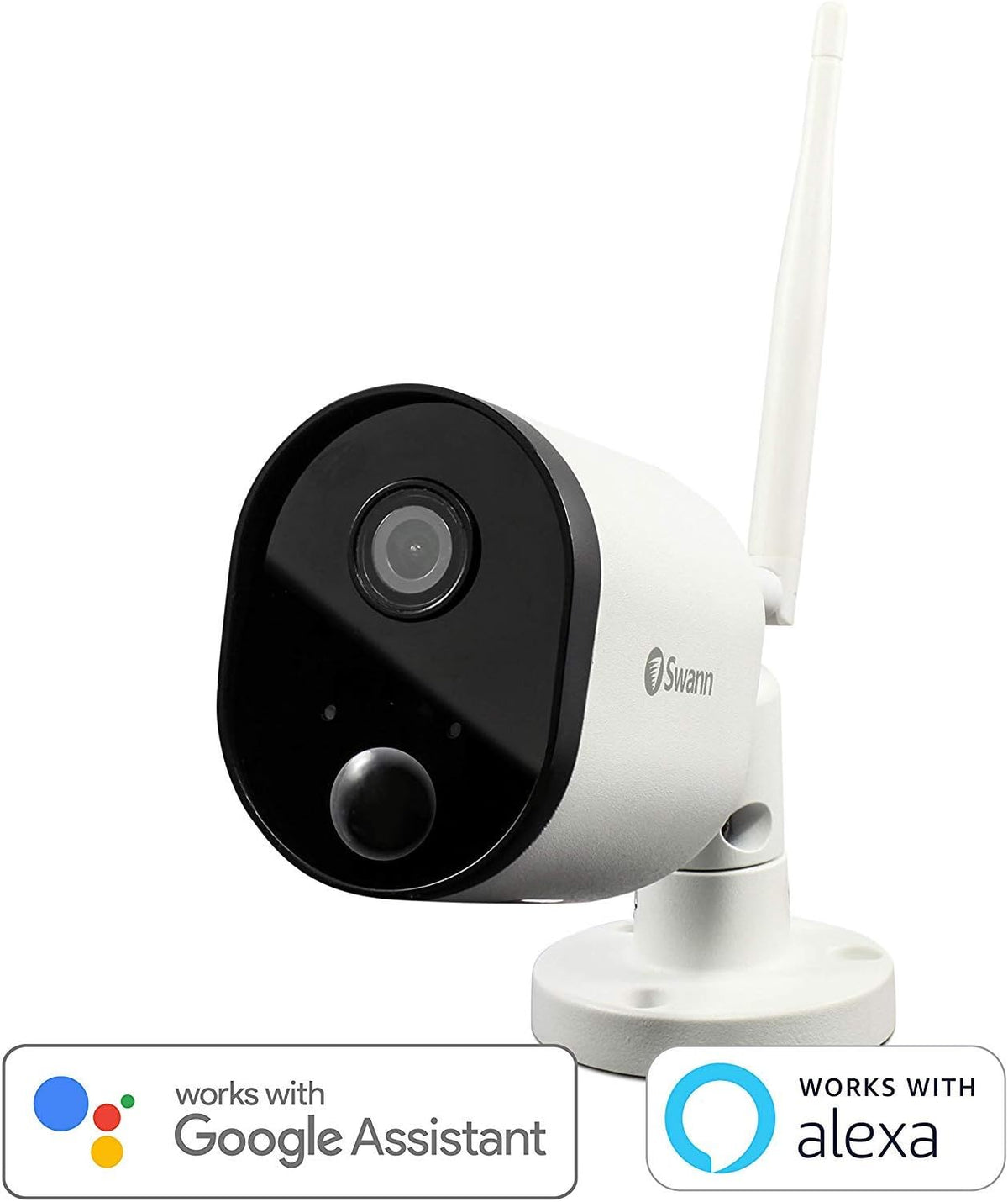 White 1080p WiFi Outdoor Security Camera with Night Vision T630