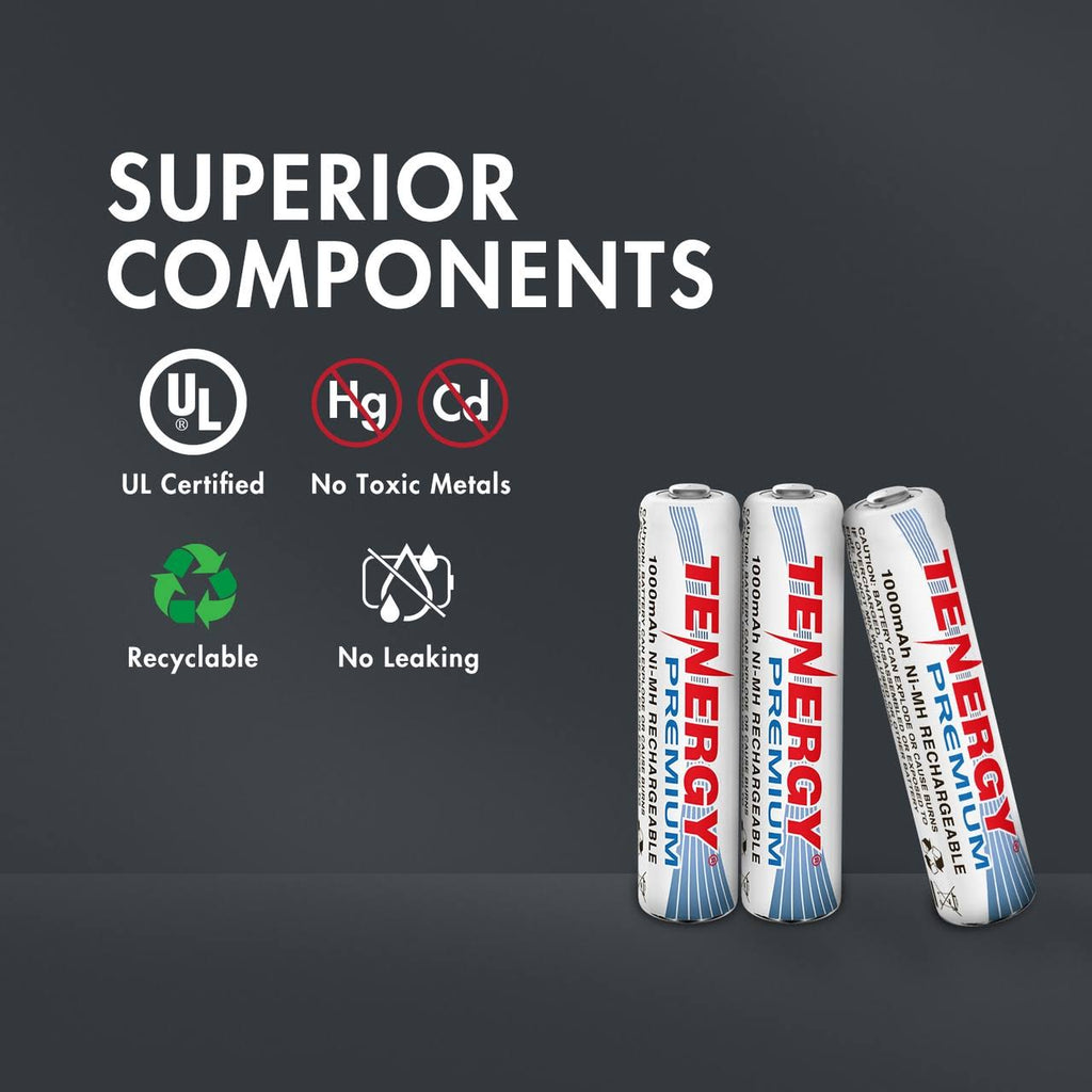Rechargeable AAA Batteries 1000mAh NiMH T94606