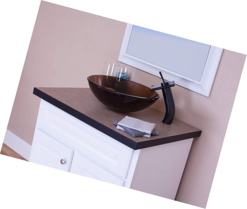 Oil Rubbed Bronze Waterfall Vessel Faucet I899851