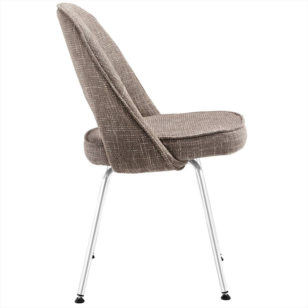 Oatmeal Fabric Dining Side Chair N74069