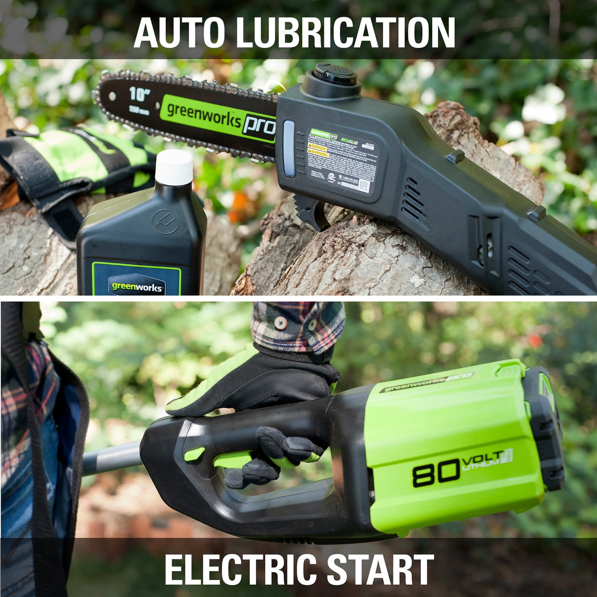 80V 10 in. Brushless Pole Saw M748
