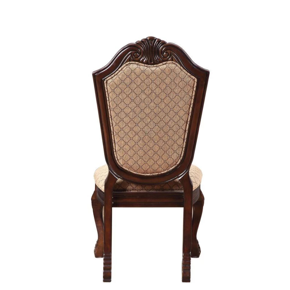 Espresso Finish Wooden Dining Side Chairs 6pc Set N464