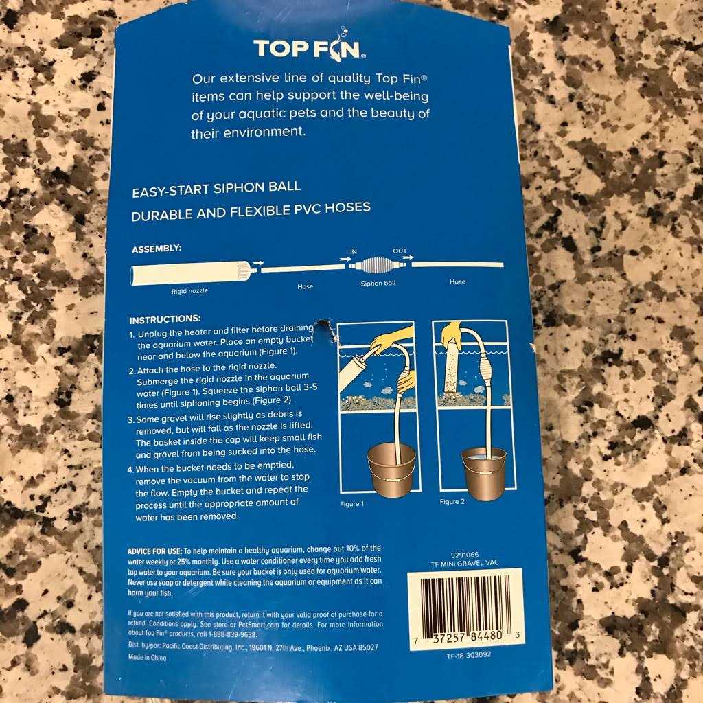 Aquarium Gravel Vacuum J854