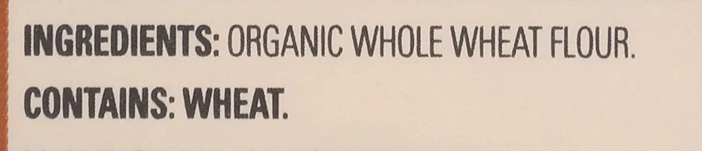 Organic Whole Wheat Flour Stone Ground 22 oz Pack of 3 I514