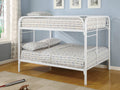 White Full Over Full Bunk Bed S31940