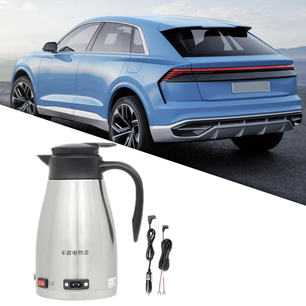 12V Stainless Steel Car Electric Kettle with Indicator Light A790