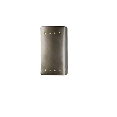1-Light Dimmable Flush Mount Matte Black U596215