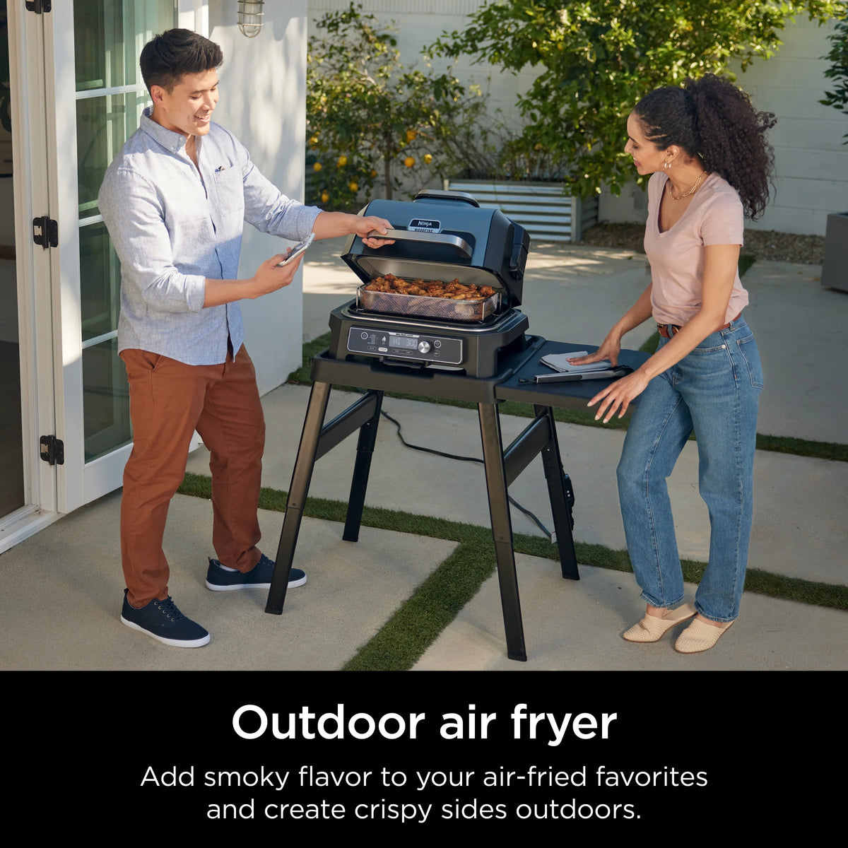 7-in-1 Outdoor Grill & Smoker V768939