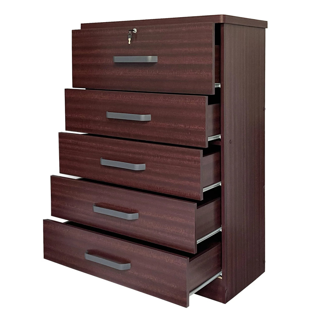 5 Drawer Mahogany Chest of Drawers L891050