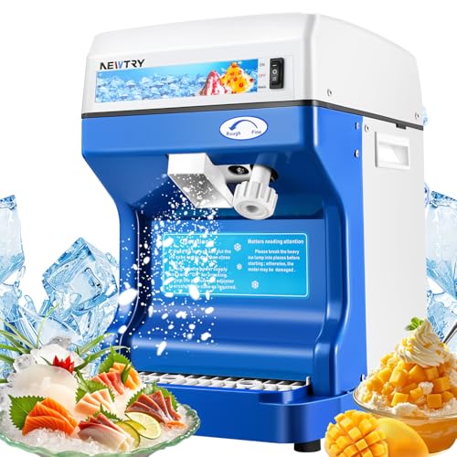 Commercial Electric Ice Shaver Snow Cone Maker 260lb/h N33502