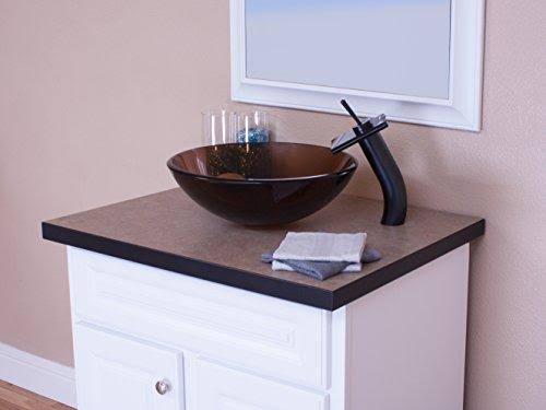 Oil Rubbed Bronze Waterfall Vessel Faucet I899851