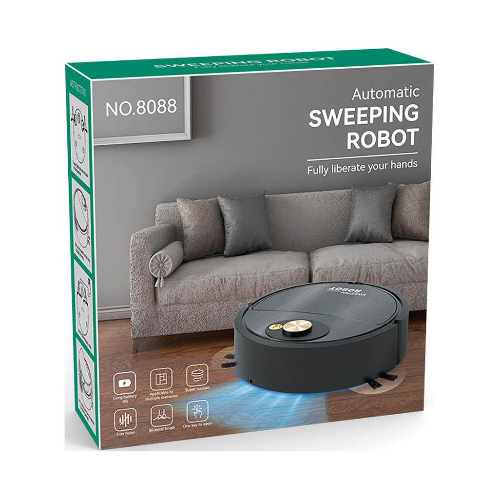 White Three-in-one Sweeping Robot Mop Vacuum Cleaner W439518