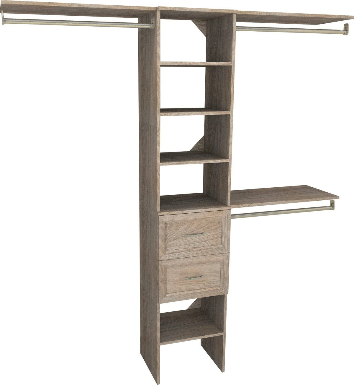 Natural Gray Closet Organizer X3174