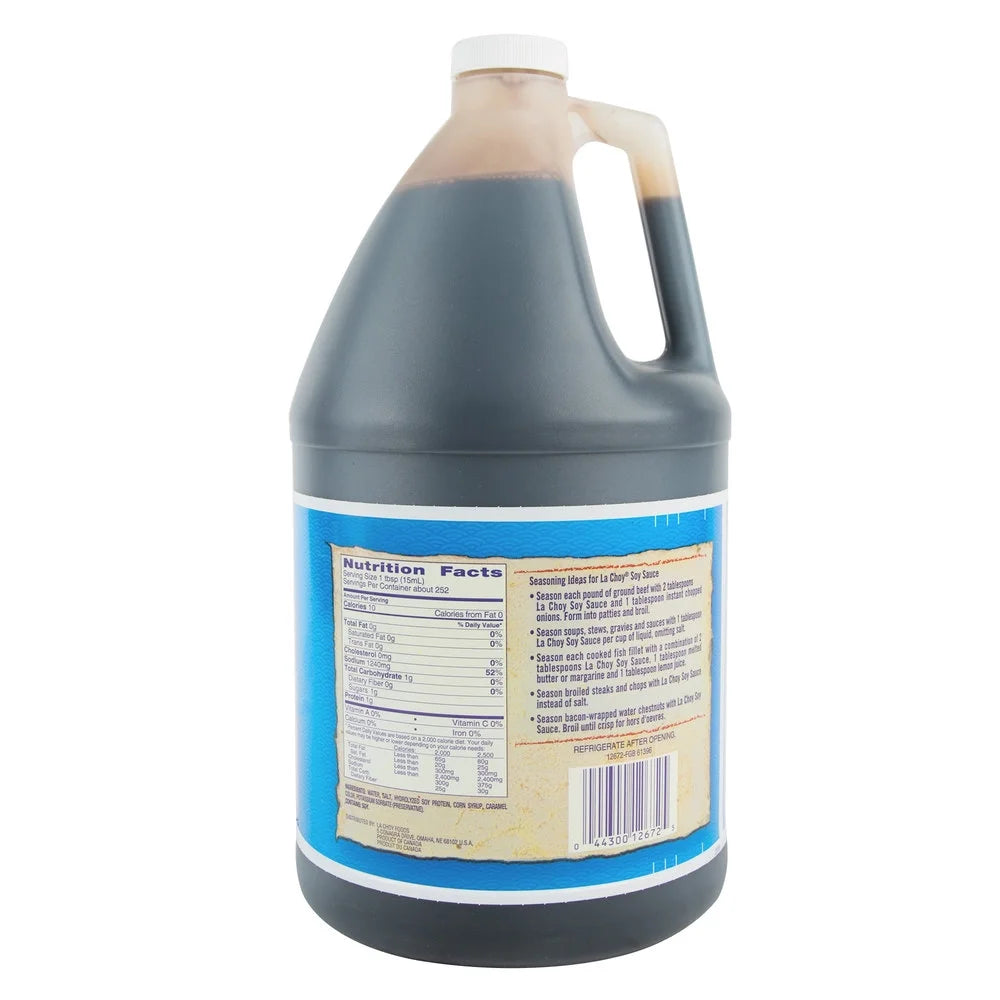 Soy Sauce 1 Gallon Bottle Y192035