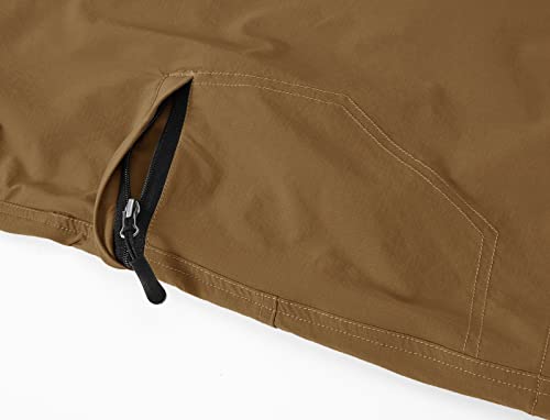 Cargo Hiking Shorts Stretch Quick Dry Lightweight Work Shorts 6 Pockets S306