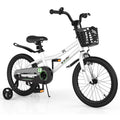 18'' Kid's Bike with Training Wheels & Basket J41269