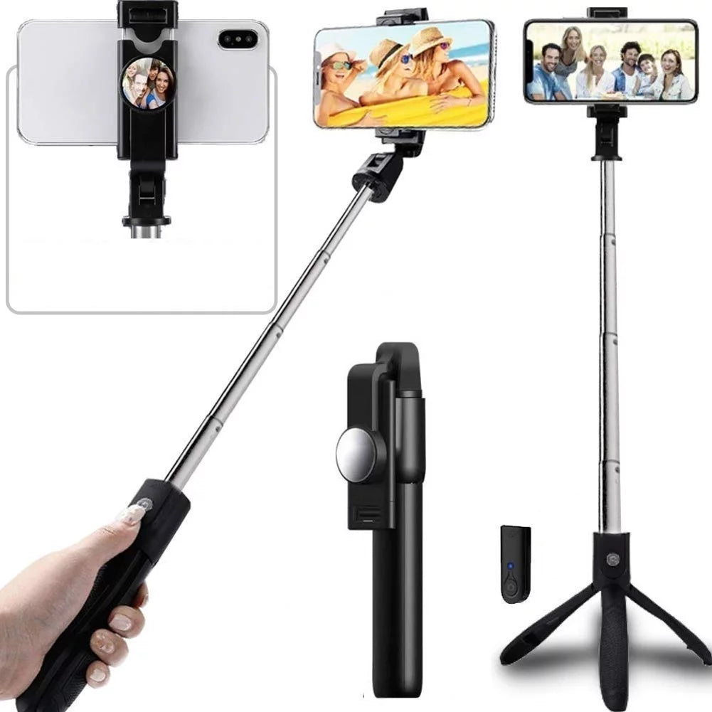 Wireless Selfie Stick Tripod with Remote Shutter Y14047