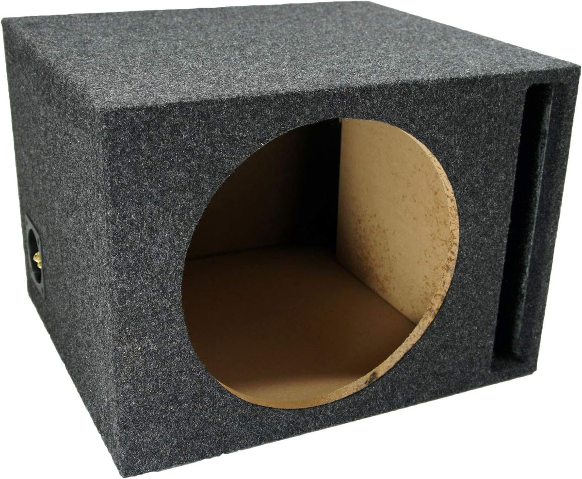Single 12 Vented Subwoofer Sub Box Ported Enclosure 5/8 MDF N85353