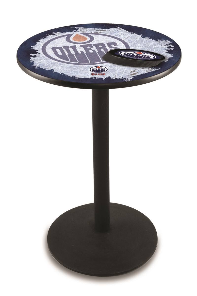 42 in. Edmonton Oilers Pub Table N658