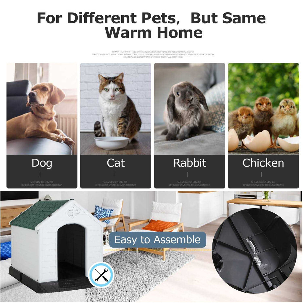 Large Insulated Plastic Dog House O4540