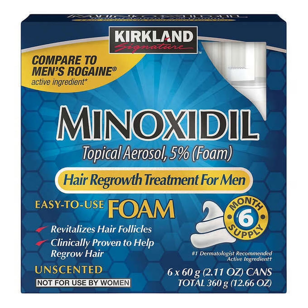 5% Minoxidil Unscented Topical Foam Aerosol T218374