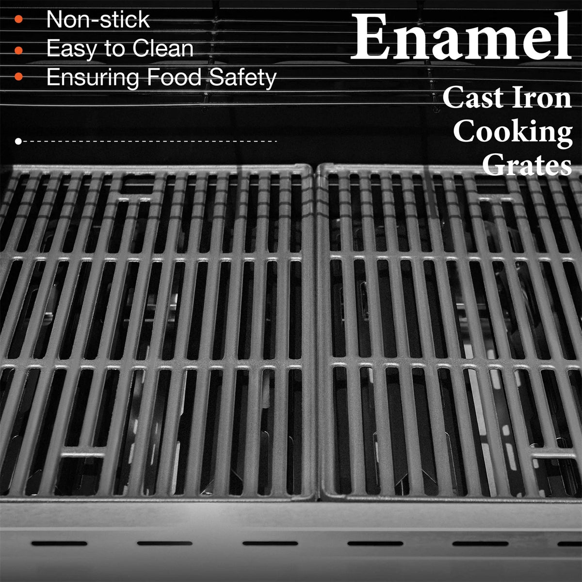 4 Burner Propane Gas Grill with Side Burner Stainless Steel A107521