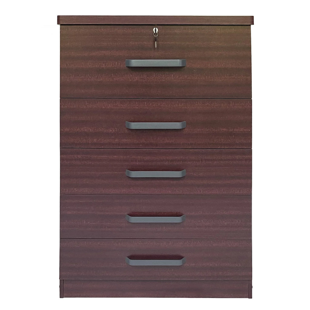 5 Drawer Mahogany Chest of Drawers L891050