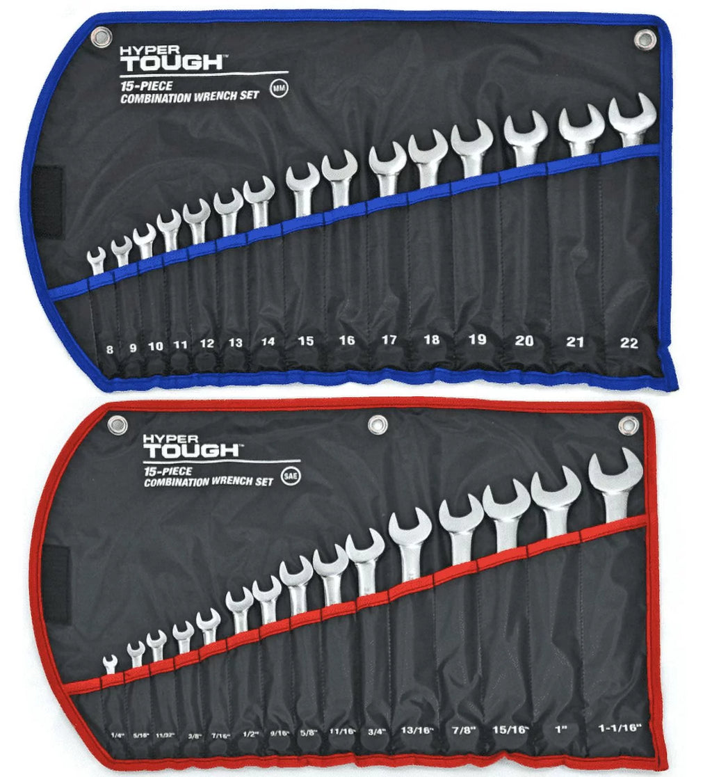30-Piece Metric and SAE Combination Wrench Set A979040