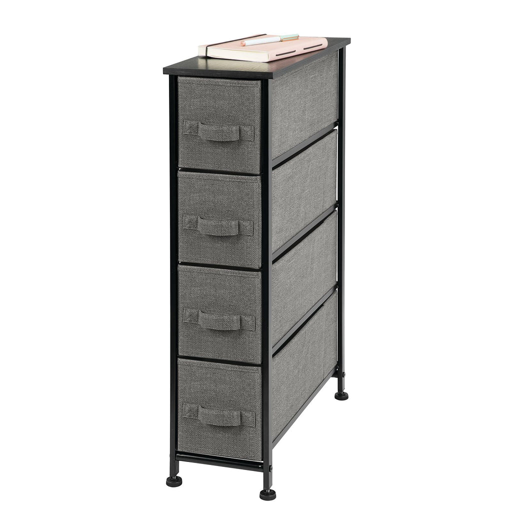 Narrow 4 Fabric Drawers Dresser T324121